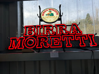 Birra Moretti sign