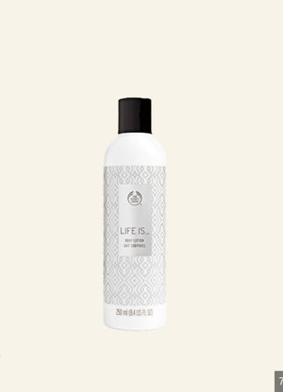 Body Shop Life Is… body lotion