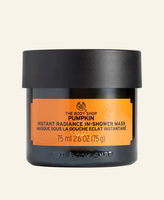 Body Shop pumpkin instant radiance in-shower mask