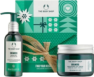 Bodyshop find your resilience edelweiss skincare duo