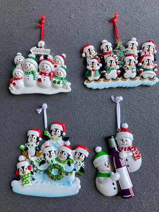 Personalized Xmas tree decorations