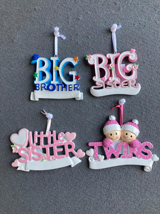 Personalized Xmas tree decorations